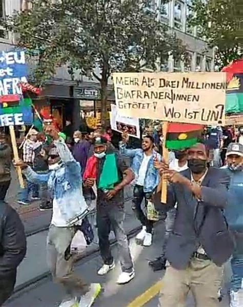 View all ipob news latest news and top stories today on talkglitz. Photo News : IPOB Hold Biafraexit Rally In Bremen German Today - Pics - Politics - Nigeria