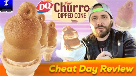 Dairy Queen Churro Dipped Cone Review New Limited Edition Flavor Youtube
