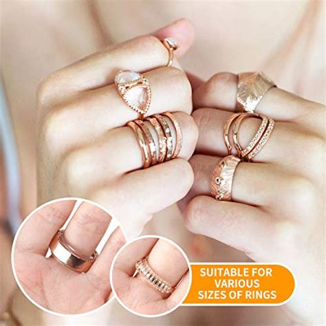 Ring Size Adjuster For Loose Rings 20 Pack 7 Sizes Invisible Jewelry