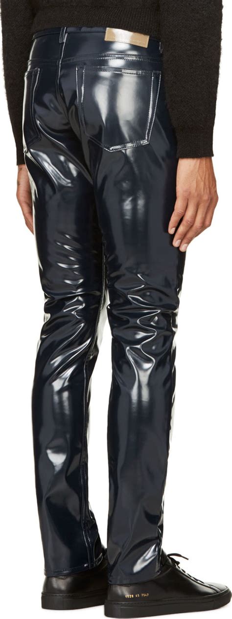 Lyst Marc By Marc Jacobs Deep Indigo Pvc Jeans In Blue For Men