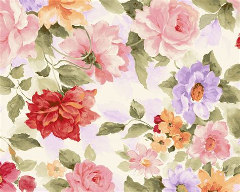 Flower Pattern Wallpaper 1280x1024 71103