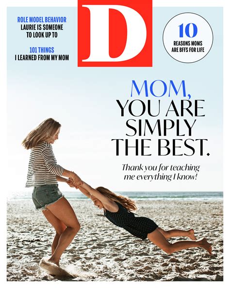 Get A Custom D Magazine Cover For Mothers Day
