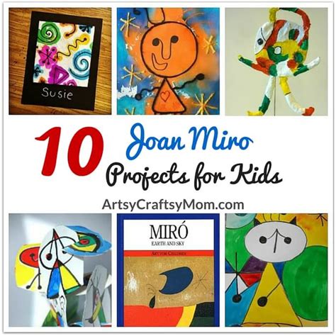 10 Awesome Joan Miro Projects For Kids