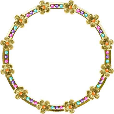 Scrap Cadre Rond Png Tube Marco Round Frame Png