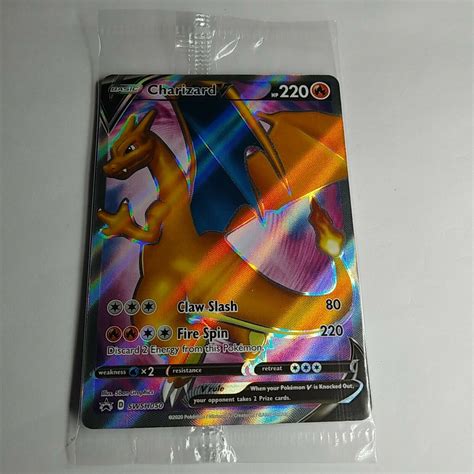 Mavin Charizard V Swsh050 Ultra Rare Full Art Pokemon Champions Path