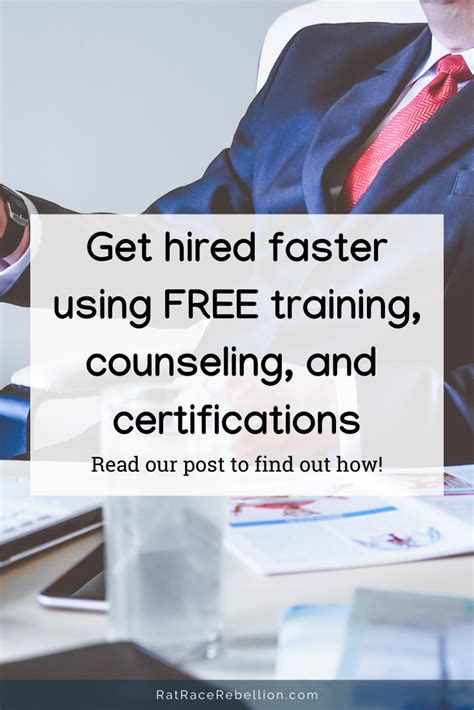 How To Get Hired Faster For Free Free Training Work From Home Tips