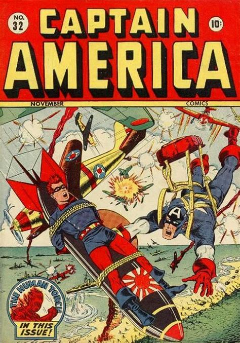 Captain America Comics 32 By Syd Shores Captain America Comic Books