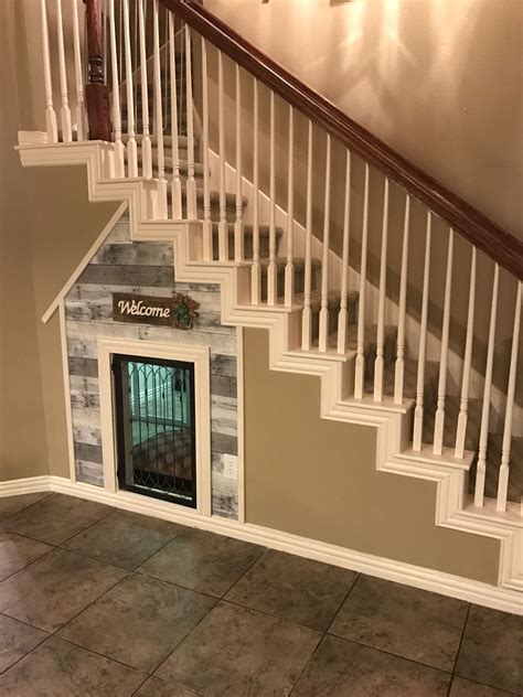 Under Stairs Dog House Diy