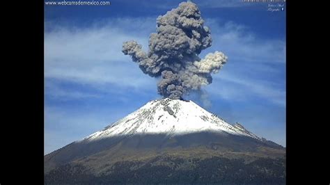 Se Registra Erupción Del Volcán Popocatépetl Noticias Univision