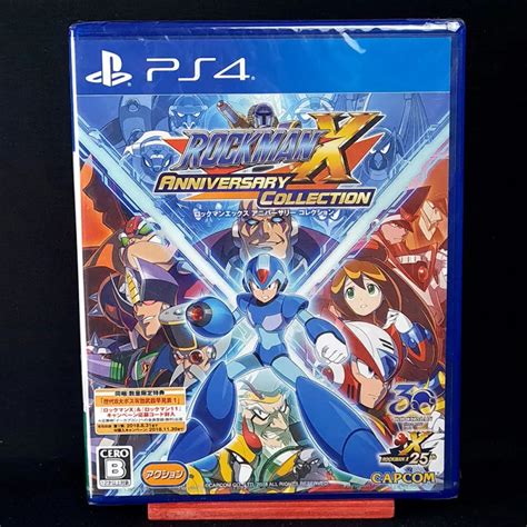 Rockman X Anniversary Collection X X X X Ps Japan Sealed Game Megaman New