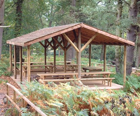 Forest Timber Shelter Setter Shelters Esi External Works