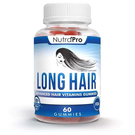 Long Hair Gummies Anti Hair Loss Supplement For Fast Hair Growth Of