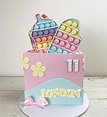 Pop It Birthday Cakes - BIRTHDAY HJW