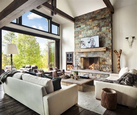 Marvelous Rustic Living Room Interior Design For Awesome Home Decor Ideas Ht Modern Rustic