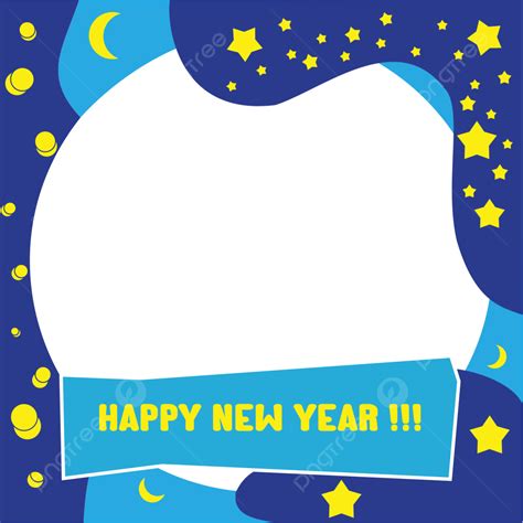 Happy New Years Clipart Png Images Twibbon Happy New Year Twibbon