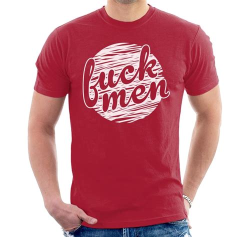 Large Cherry Red Anti Male Fck Men Mens T Shirt On Onbuy
