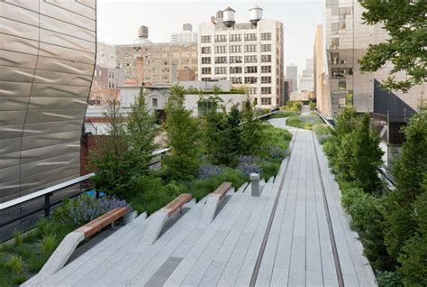 The High Line Take A Stroll On This Elevated Freight Rail Line