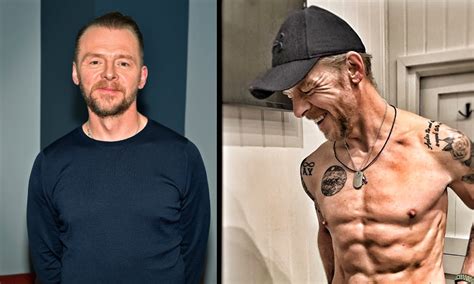 Simon Pegg Addresses His New Ripped Physique After It Broke The Internet