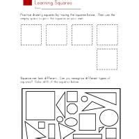 Square Worksheet | Pre k worksheets, Worksheets, Printable preschool worksheets