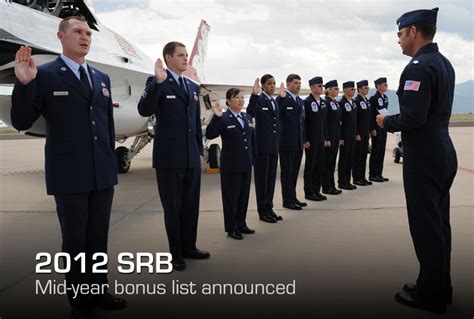 5.2 those who have rendered a total or an aggregate of less than four (4) months of service from july. AF releases mid-year selective re-enlistment bonus list ...