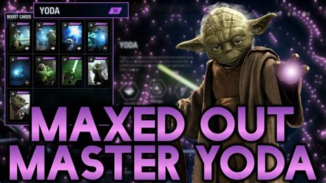 All Epic Star Cards Maxed Out Yoda Star Wars Battlefront 2 Youtube