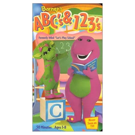 Barney Abcs And 123s Previously Lets Play School Vhs On Popscreen