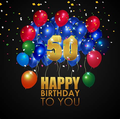 You should tell the person that you wish that they live another happy and healthy 50 more years. 50th Birthday