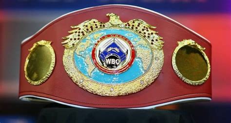 New Wbo World Heavyweight Boxing Championship Belt Adult Size Etsy