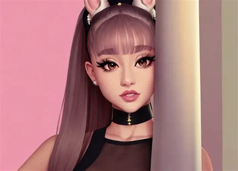 Dopamine Girl Ariana Grande Accurate Facial Detail Best Quality