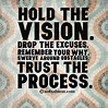 Hold The Vision. Trust The Process. - Karen Salmansohn