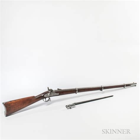 Colt Model 1861 Special Rifle Musket And Bayonet Auction Number 3034m