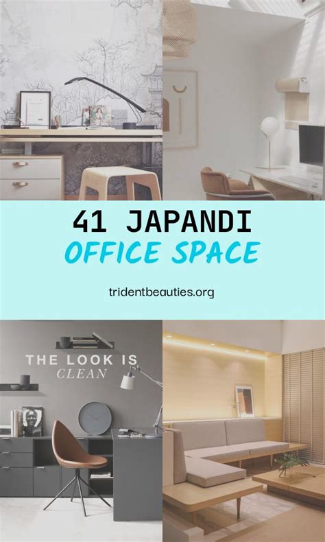 41 Japandi Office Space Home Decor Ideas