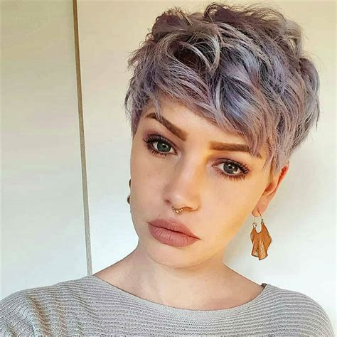 Haircut on long hair to a bob cut. 47 Cool Pixie Cuts that You Will Adore in 2020 - Page 10 ...