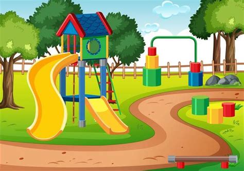 Cartoon Playground Vector Art Icons And Graphics For Free Download