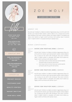 You can download and save the finalized products the moment you finish them. The 17 Best Resume Templates | Fairygodboss