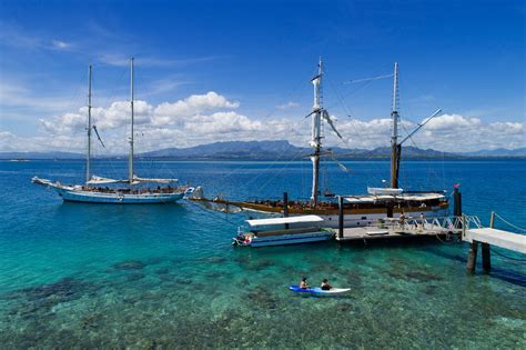 Tivua Island Day Cruise Aqua Tours Fiji Captain Cook Cruises Fiji