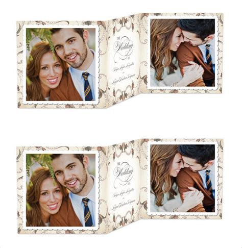 19 Trifold Wedding Invitation Templates Free Sample Example Format