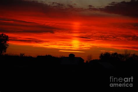 Midwestern Sunset Photograph By Basia Debska Fine Art America