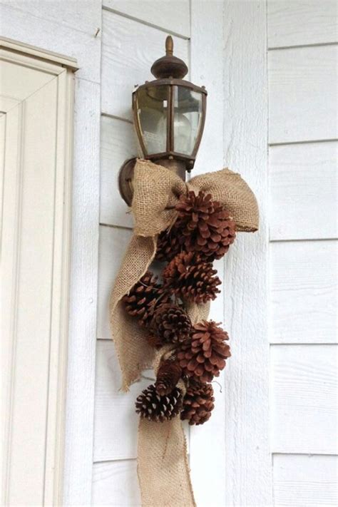 Free shipping on orders of $35+ and save 5% every day with your target redcard. Simple pine cone & burlap decor... LOVE! Cute country and ...