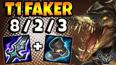 T Faker Renekton Mid Vs Ryze Patch Korea Challenger Youtube