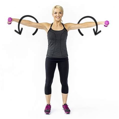 17 Free Weight Exercises For Toned Arms Weights Workout Toned Arms