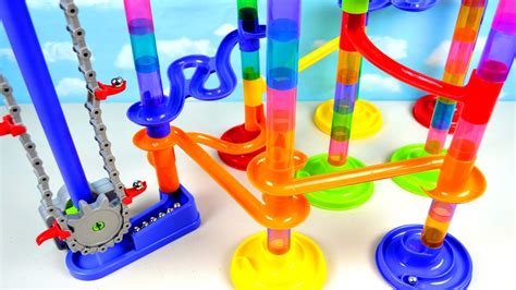 Kids Learning Colors With Imaginarium Motorized Marble Maze Run Race