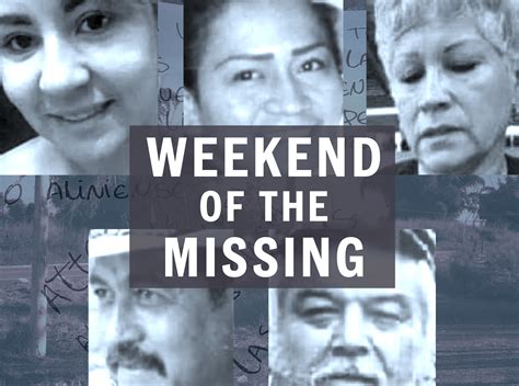 Weekend Of The Missing 5 Went Missing 3 Found Dead With Sign Against