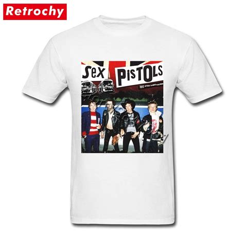 80s Hip Hop T Shirt Sex Pistols Youth Short Sleeve Tees Shirts Men