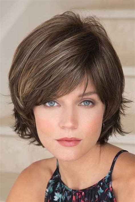 10 Short Layered Bob Hairstyles For Thick Hair Fashion Style