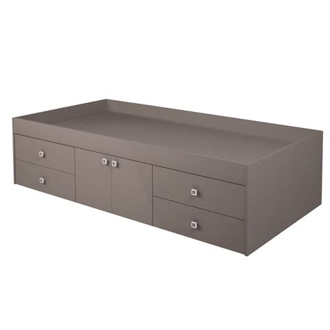 Low sleeper cabin beds with storage. Arctic Grey Wooden Low Sleeper 4 Drawer Storage Bed Frame ...