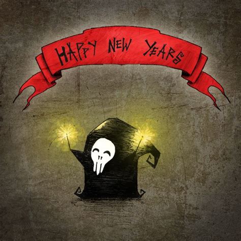 Happy New Years By Ensombrecer On Deviantart Christmas Horror