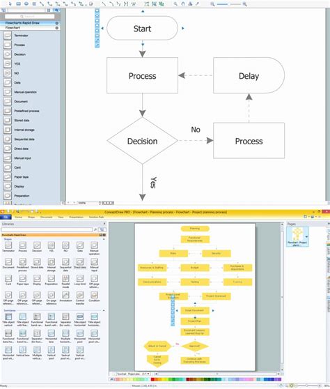 Free Flowchart Template Word Ideas Templates For Microsoft With
