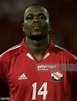 Stern John of Trinidad during the FIFA World Cup Playoff 1st Leg match ...