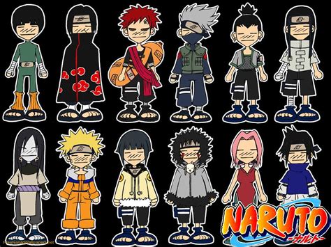 Naruto Akatsuki Chibi Naruto Characters